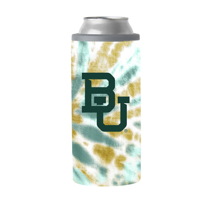 Baylor 12oz Tie Dye Slim Can Coolie