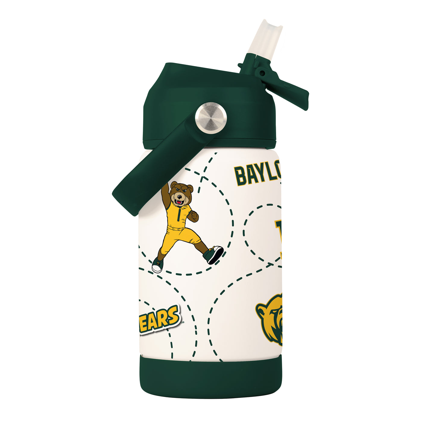 Baylor 12oz Mascot SS Kids Bottle