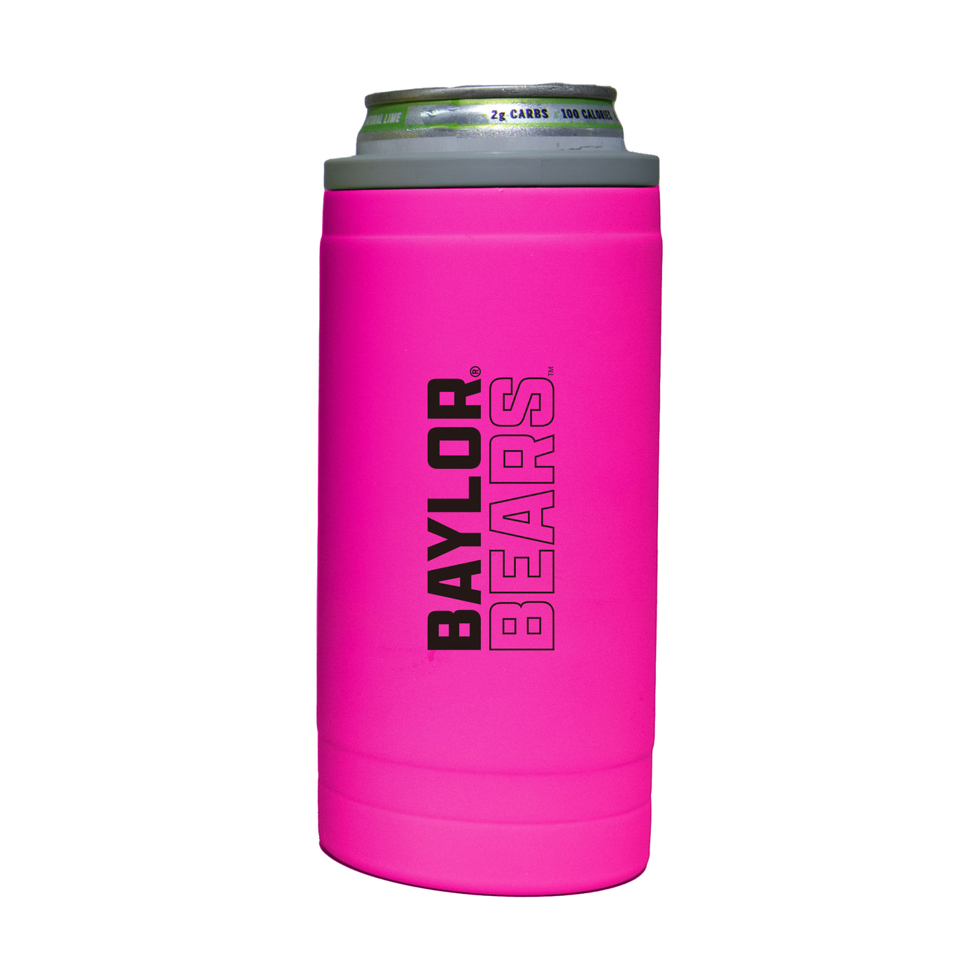 Baylor 12oz Electric Stacked Soft Touch Slim Coolie