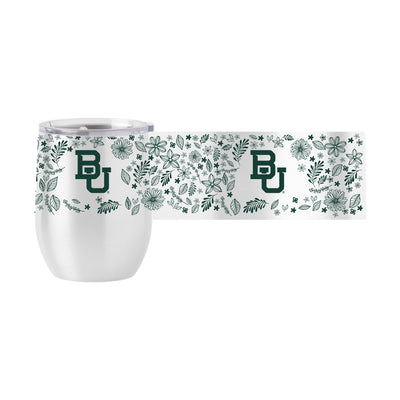 Baylor 16oz Botanical Stainless Curved Beverage