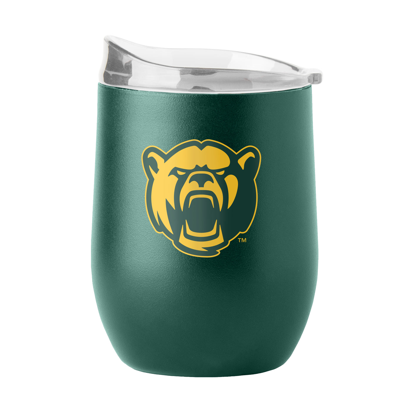 Baylor 16oz Flipside Powder Coat Curved Bev - Logo Brands