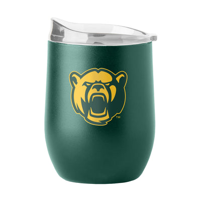 Baylor 16oz Flipside Powder Coat Curved Bev - Logo Brands