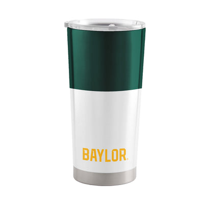 Baylor Colorblock 20oz Stainless Tumbler