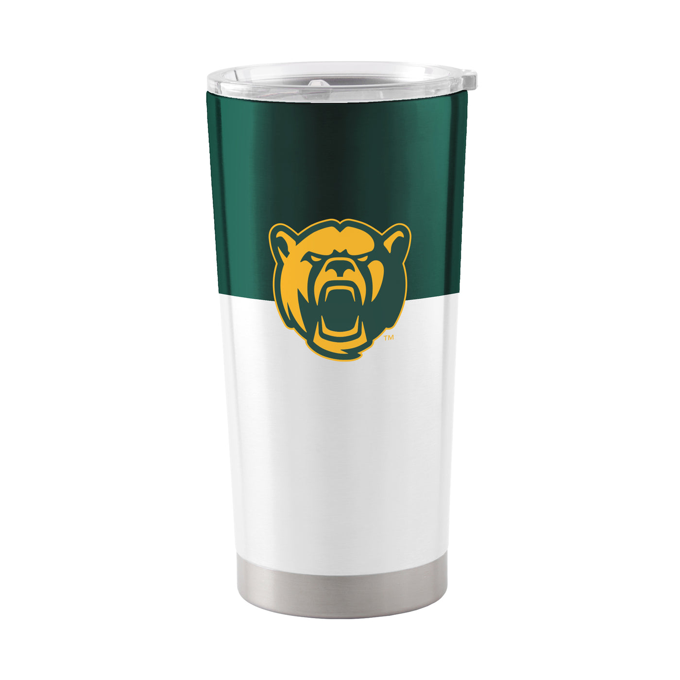 Baylor Colorblock 20oz Stainless Tumbler
