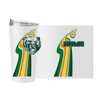 Baylor Growling Bear 20oz Powder Coat Tumbler