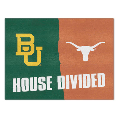 House Divided Mat - Baylor / Texas