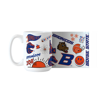 Boise State 15oz Native Sublimated Mug