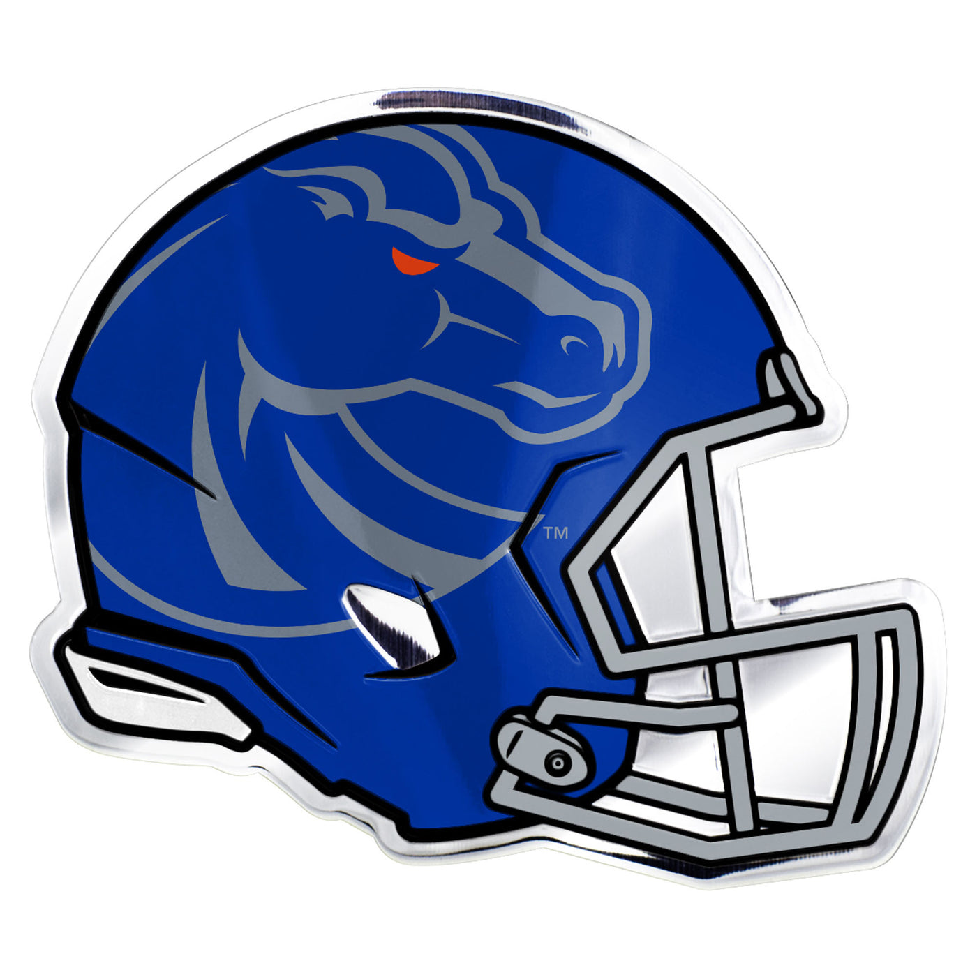 Boise State University Embossed Helmet Emblem