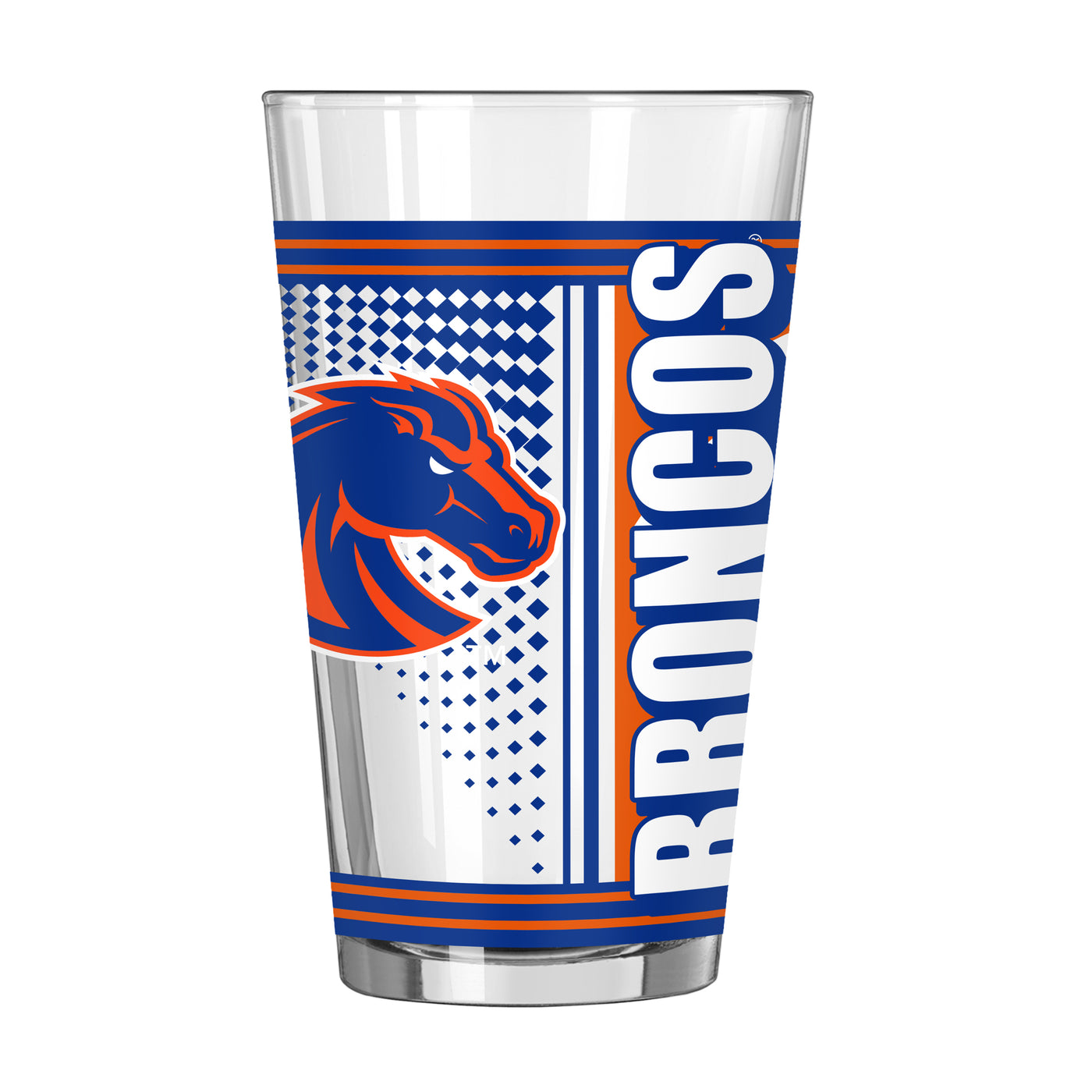 Boise State 16oz Hero Glass Pint - Logo Brands