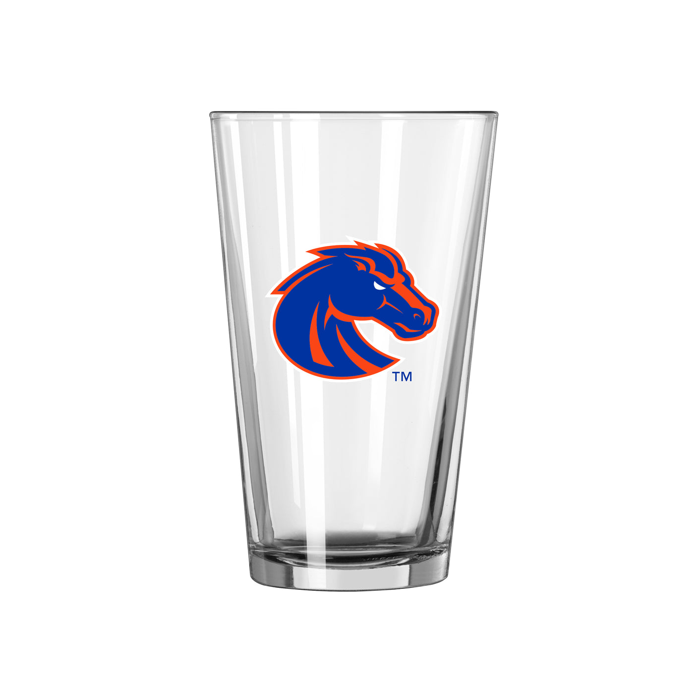 Boise State 16oz Logo Pint Glass - Logo Brands