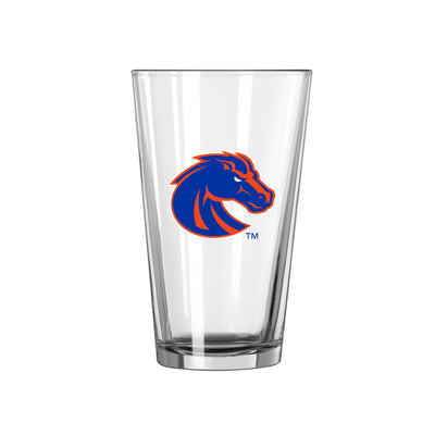 Boise State 16oz Logo Pint Glass - Logo Brands