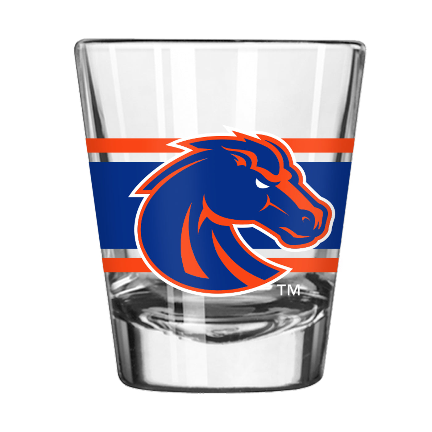 Boise State 2oz Stripe Shot Glass