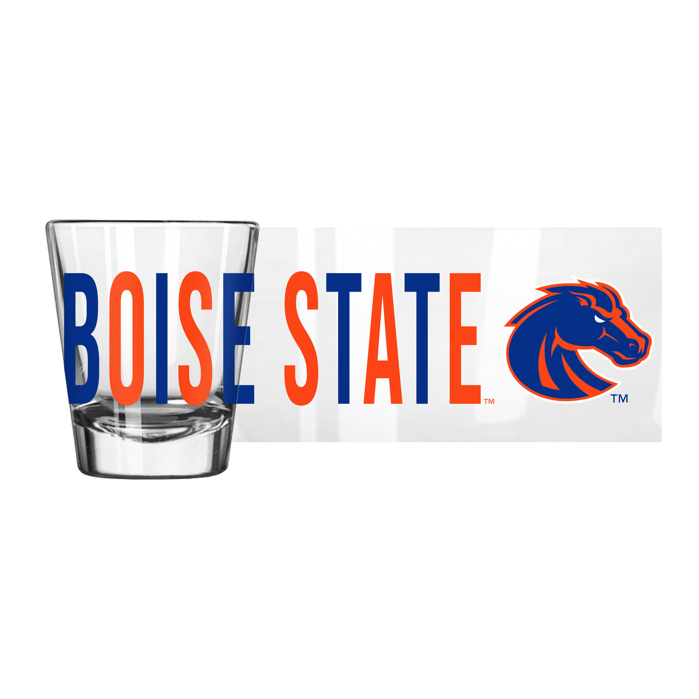 Boise State 2oz Overtime Shot Glass