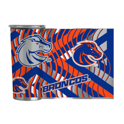 Boise State Flex 20oz Plastic Wall Stainless Tumbler