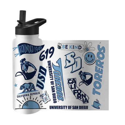 University of San Diego 34oz Native Quencher Bottle