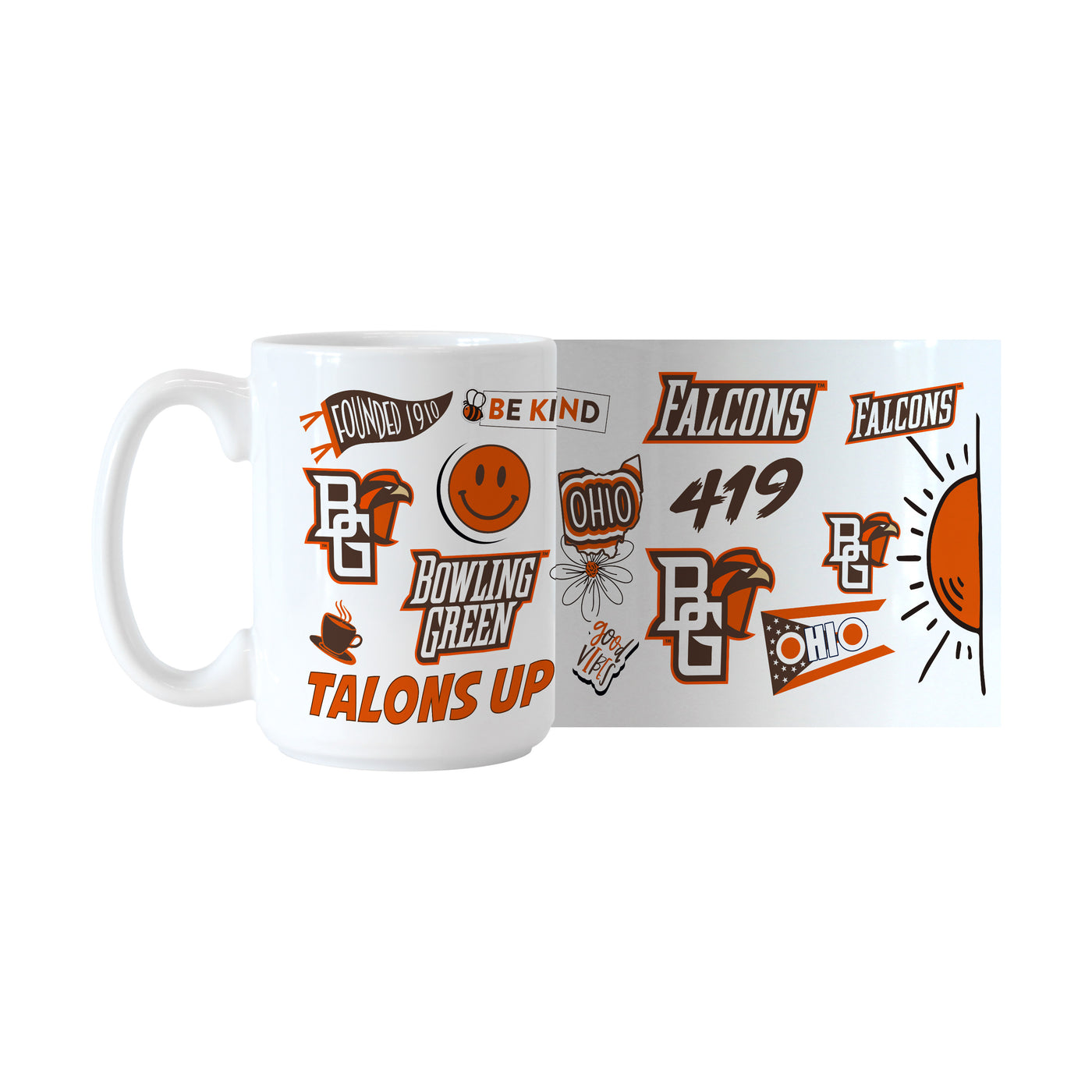 Bowling Green 15oz Native Sublimated Mug