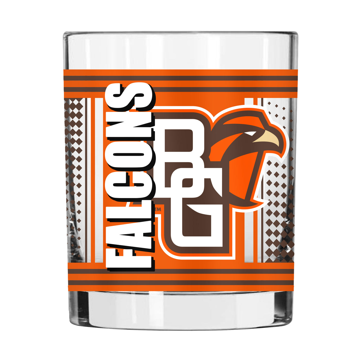 Bowling Green 14oz Hero Rocks Glass - Logo Brands