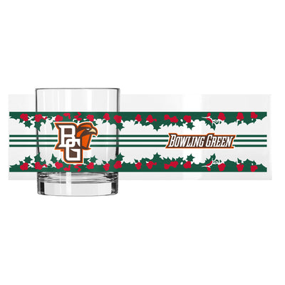 Bowling Green 14oz Holiday Rocks Glass - Logo Brands
