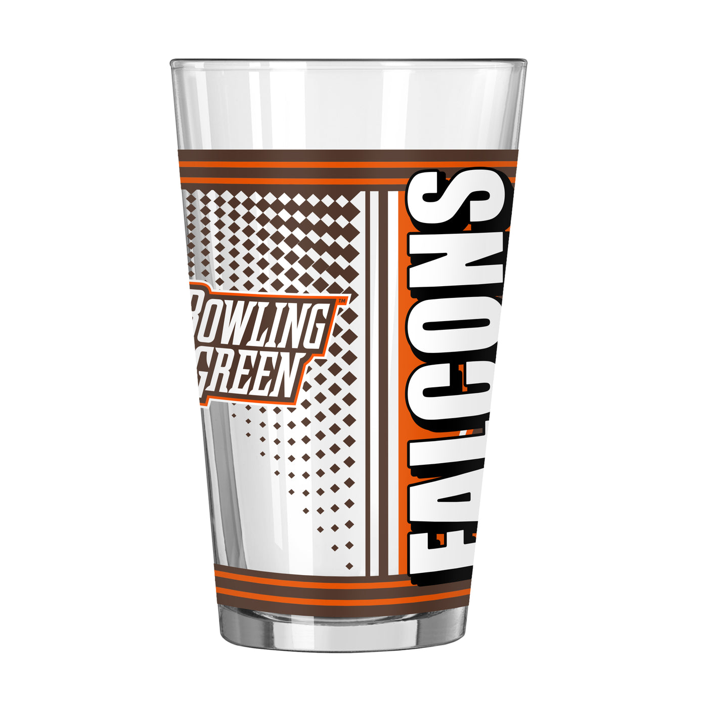 Bowling Green 16oz Hero Pint Glass - Logo Brands