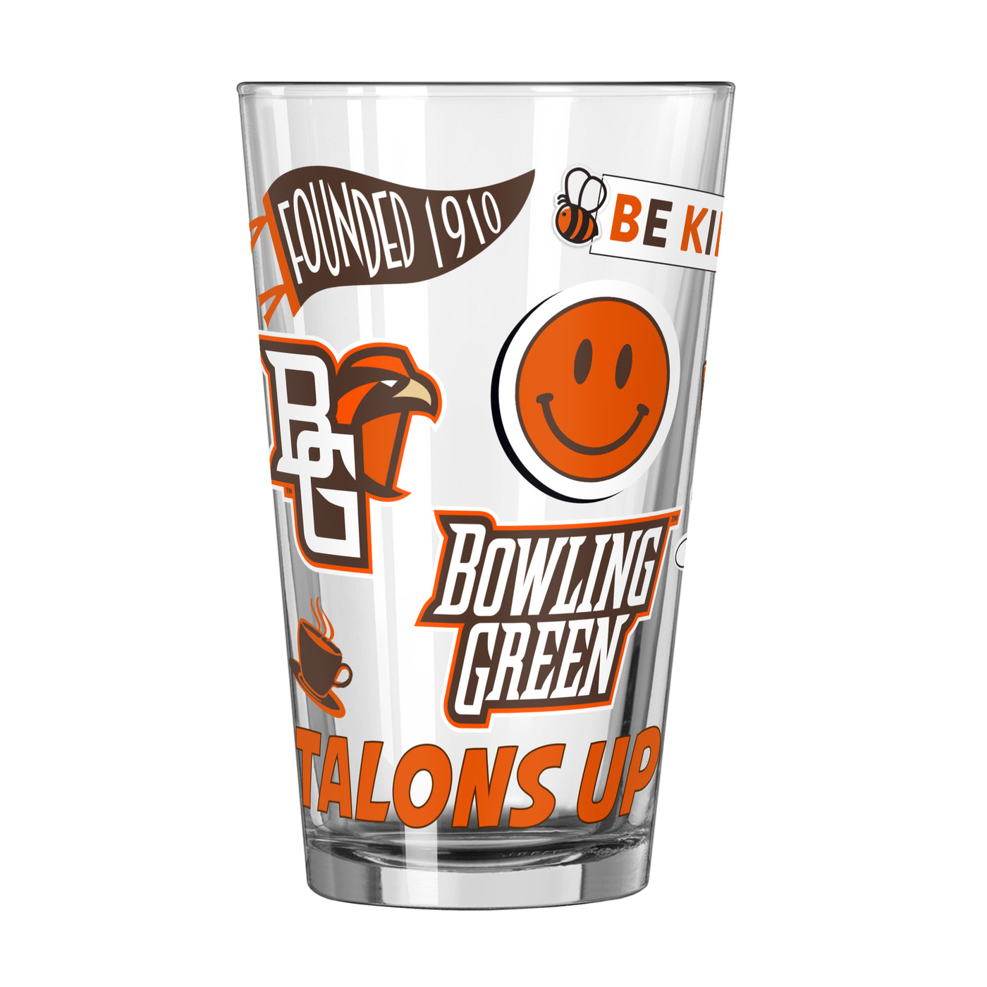 Bowling Green 16oz Native Pint Glass