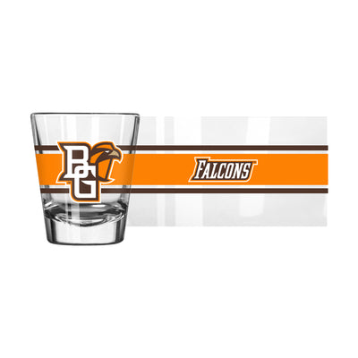 Bowling Green 2oz Stripe Shot Glass