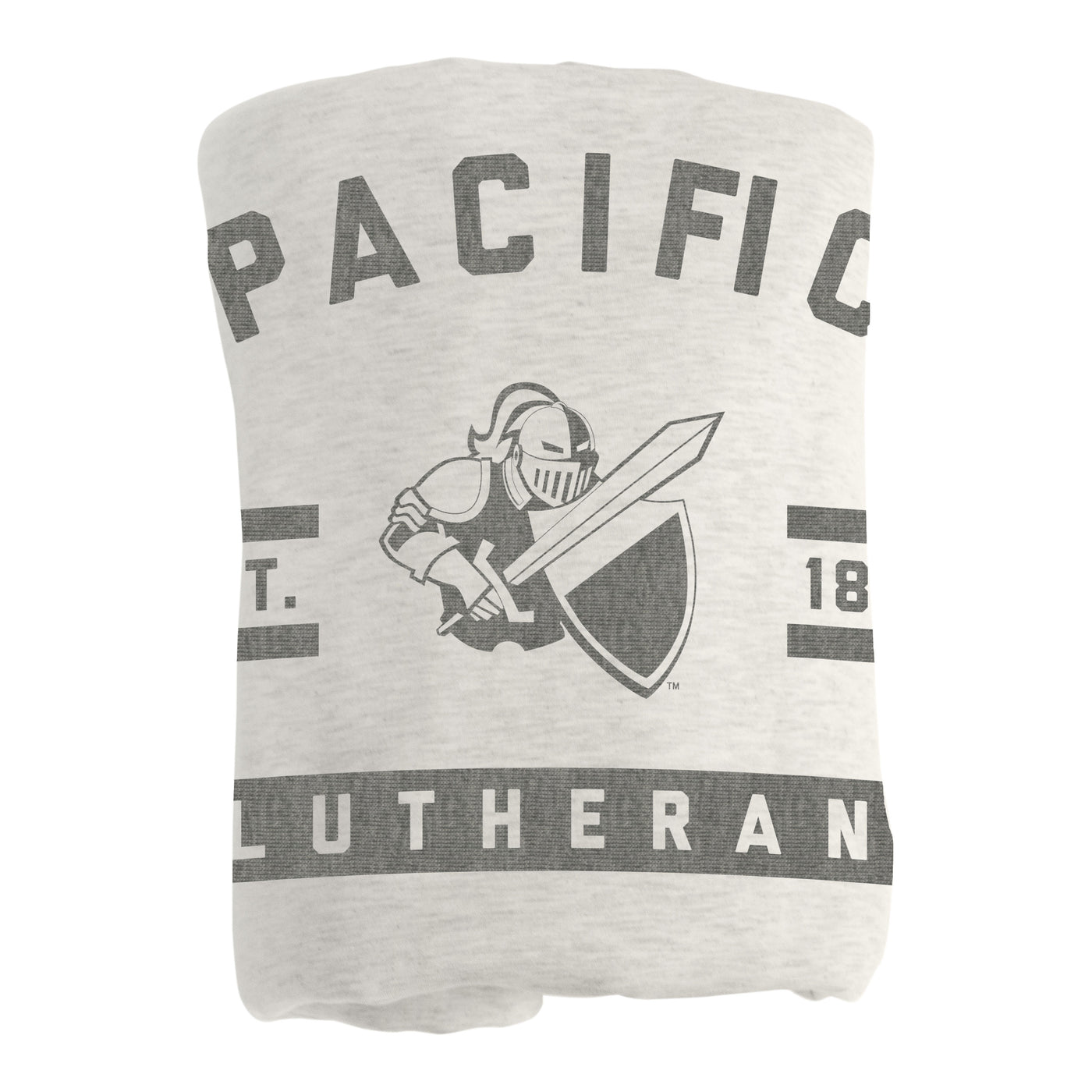 Pacific Luthern University Sublimated Sweatshirt Blanket