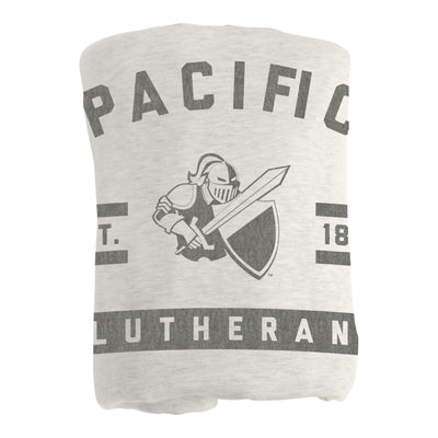 Pacific Luthern University Sublimated Sweatshirt Blanket