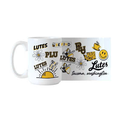 Pacific Luthern University 15oz Native Sublimated Mug