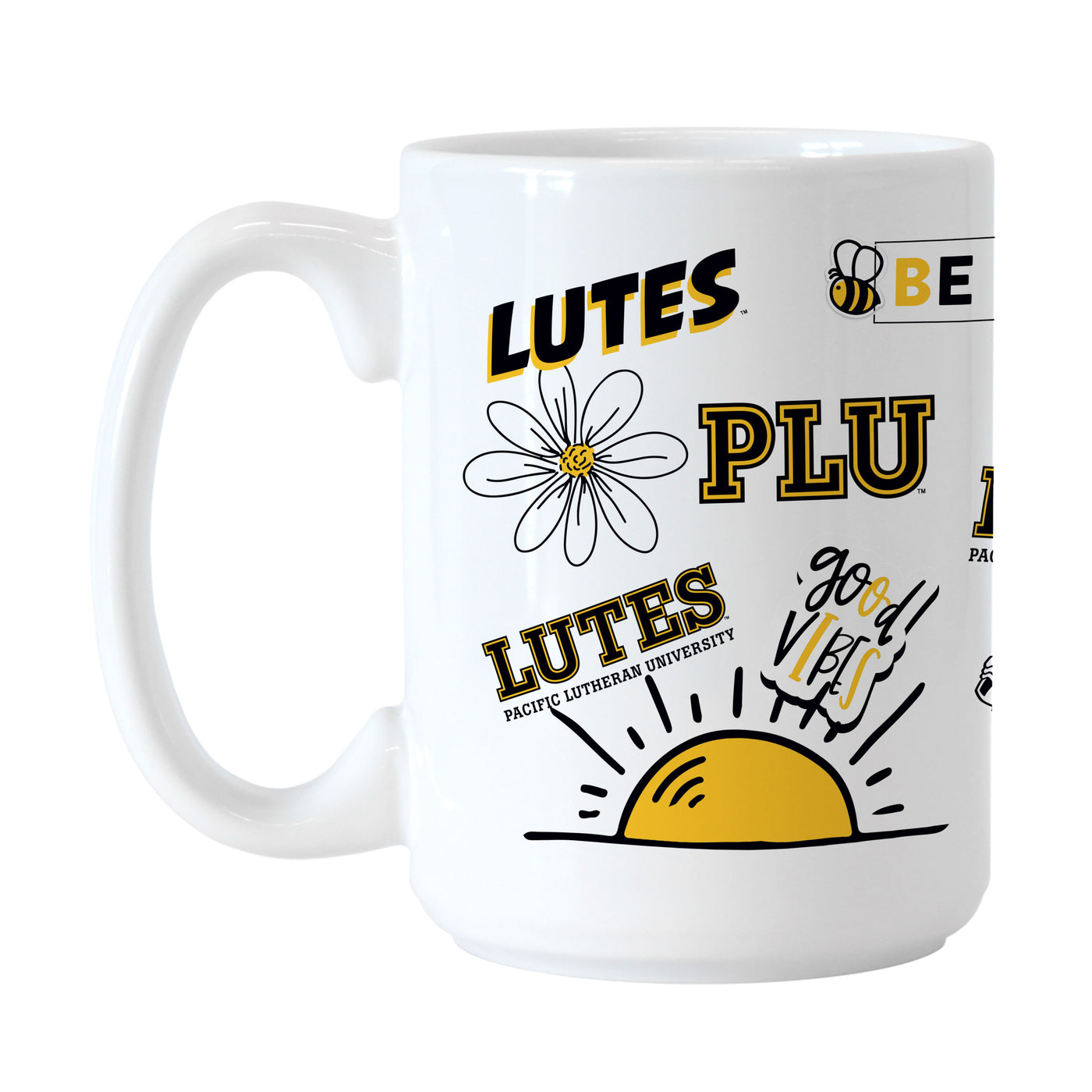 Pacific Luthern University 15oz Native Sublimated Mug