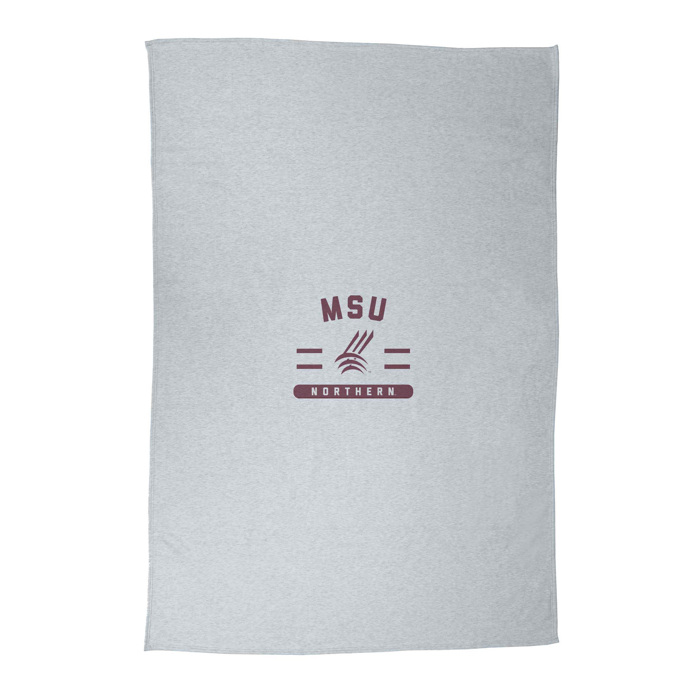 Montana State  - Northern Athletic Gray Sublimated Sweatshirt Blanket