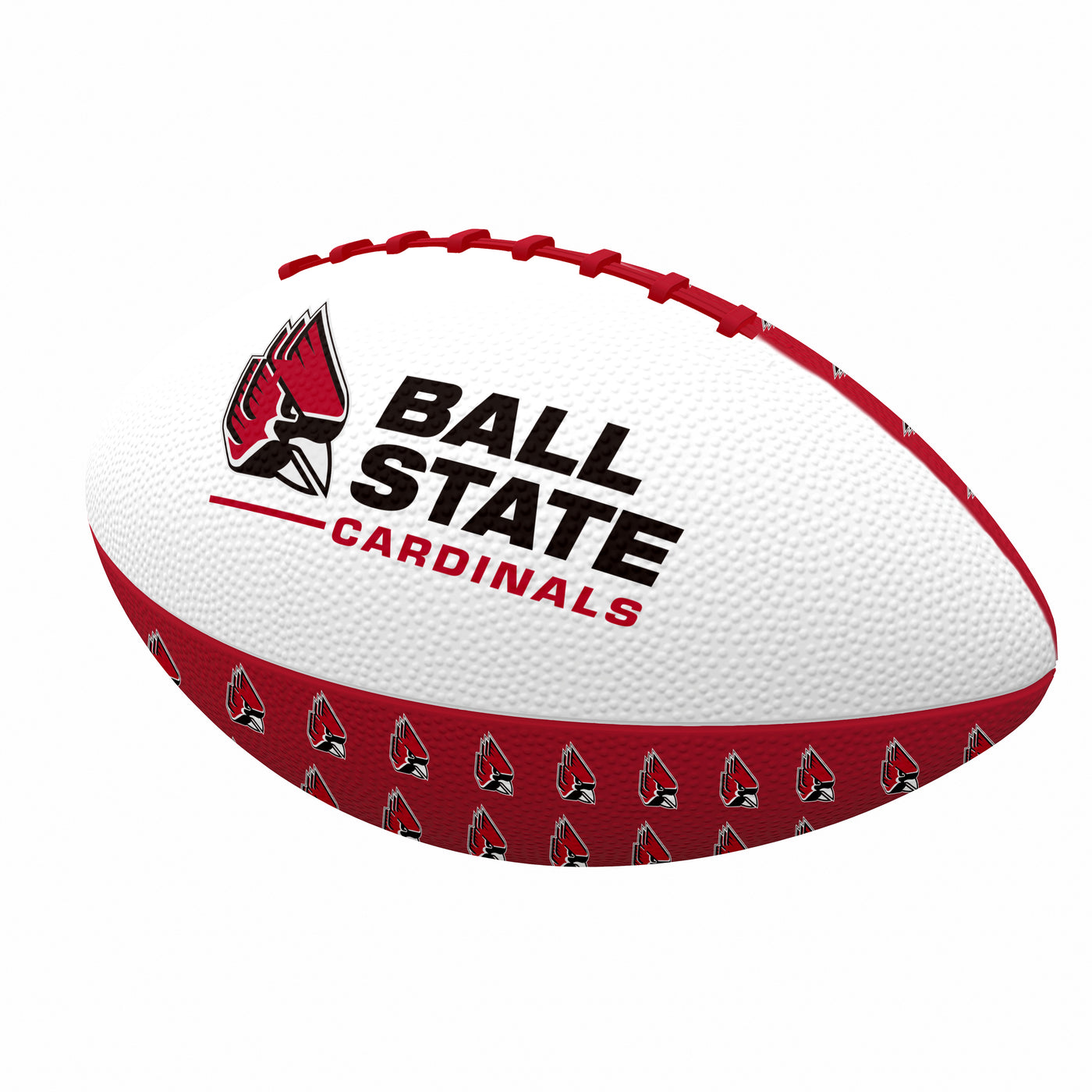 Ball State Mini Size Rubber Footballl