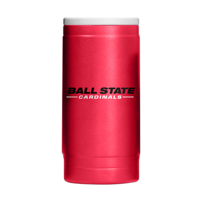 Ball State 12oz Flipside Powdercoat Slim Can Coolie
