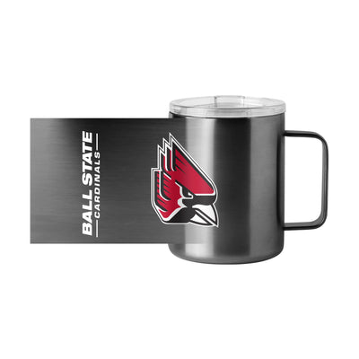 Ball State 15oz Hype Black Stainless Steel Mug
