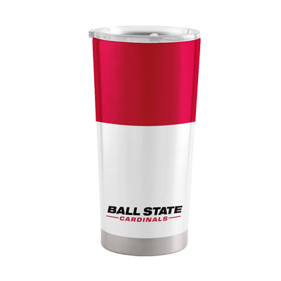 Ball State 20oz Colorblock Stainless Tumbler