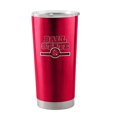 Ball State 20oz Letterman Stainless Steel Tumbler