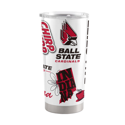 Ball State 20oz Native Stainless Tumbler