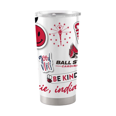 Ball State 20oz Native Stainless Tumbler - Logo Brands