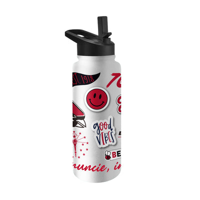 Ball State 34oz Native Quencher Bottle - Logo Brands