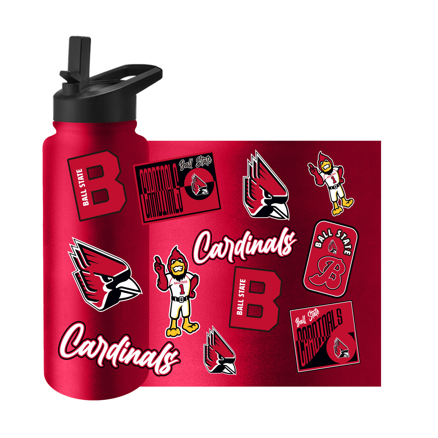 Ball State 34oz Dreamweave Quencher Bottle
