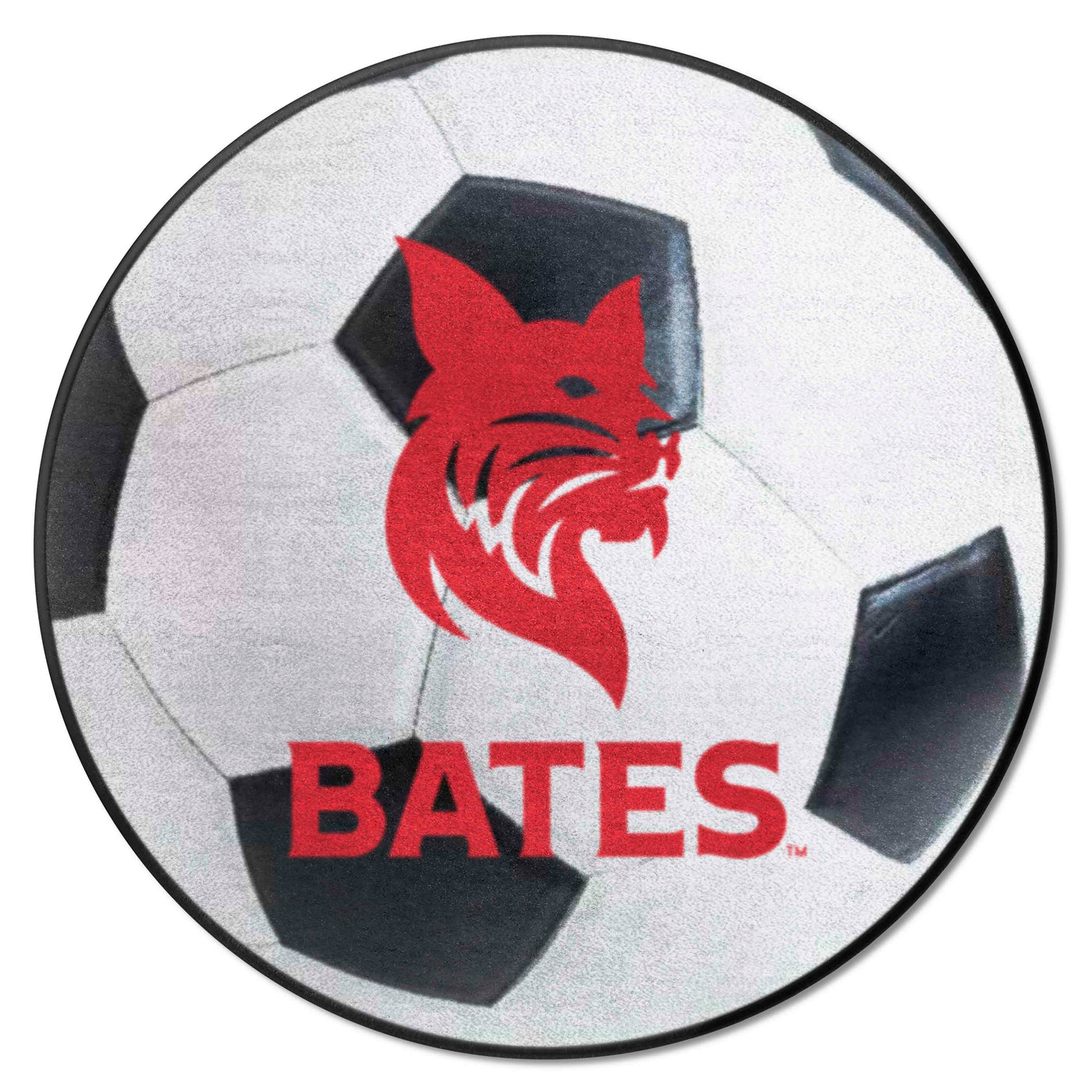 Bates College Soccer Ball Mat