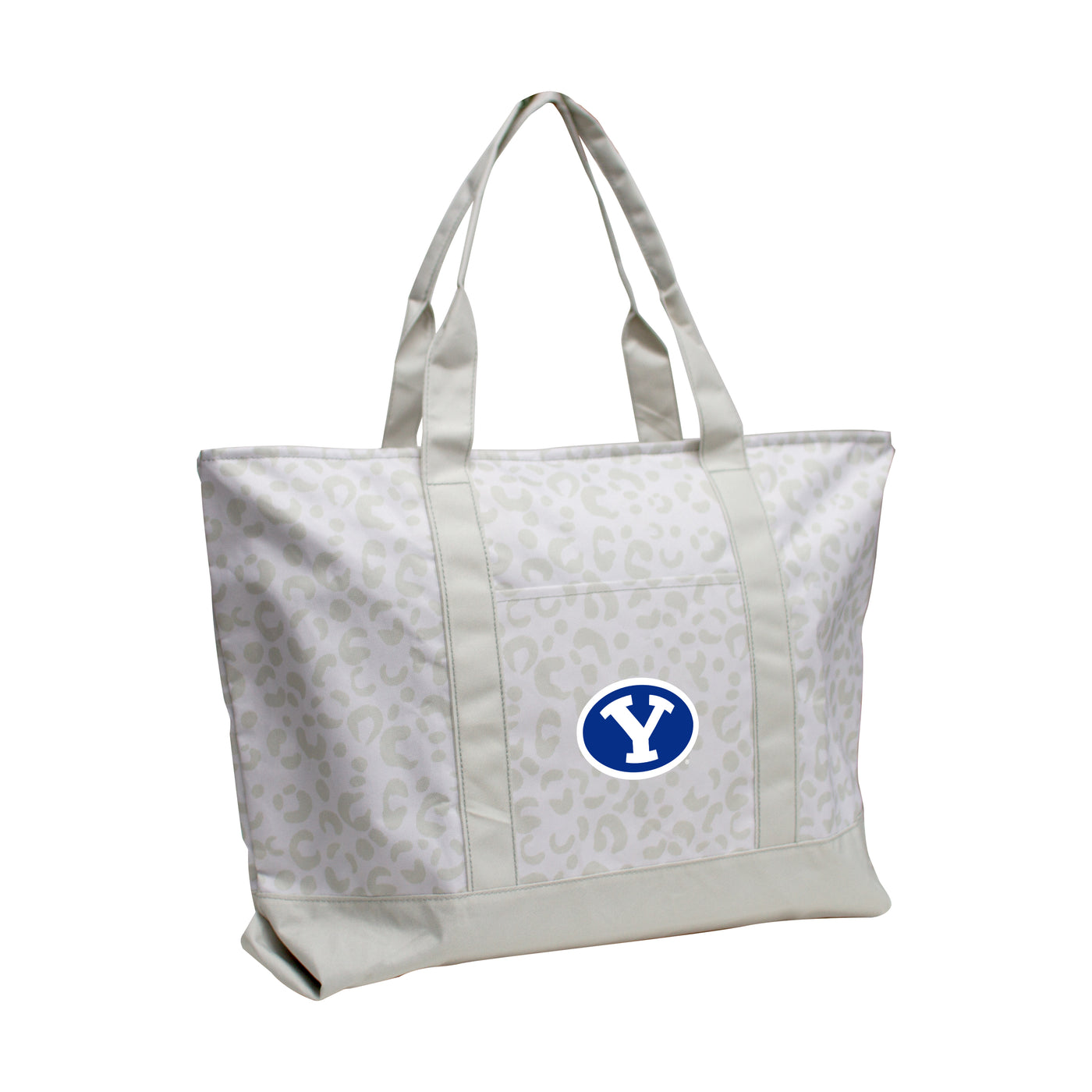 BYU Leopard Pattern Tote