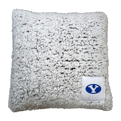 Brigham Young Frosty Throw Pillow - Logo Brands
