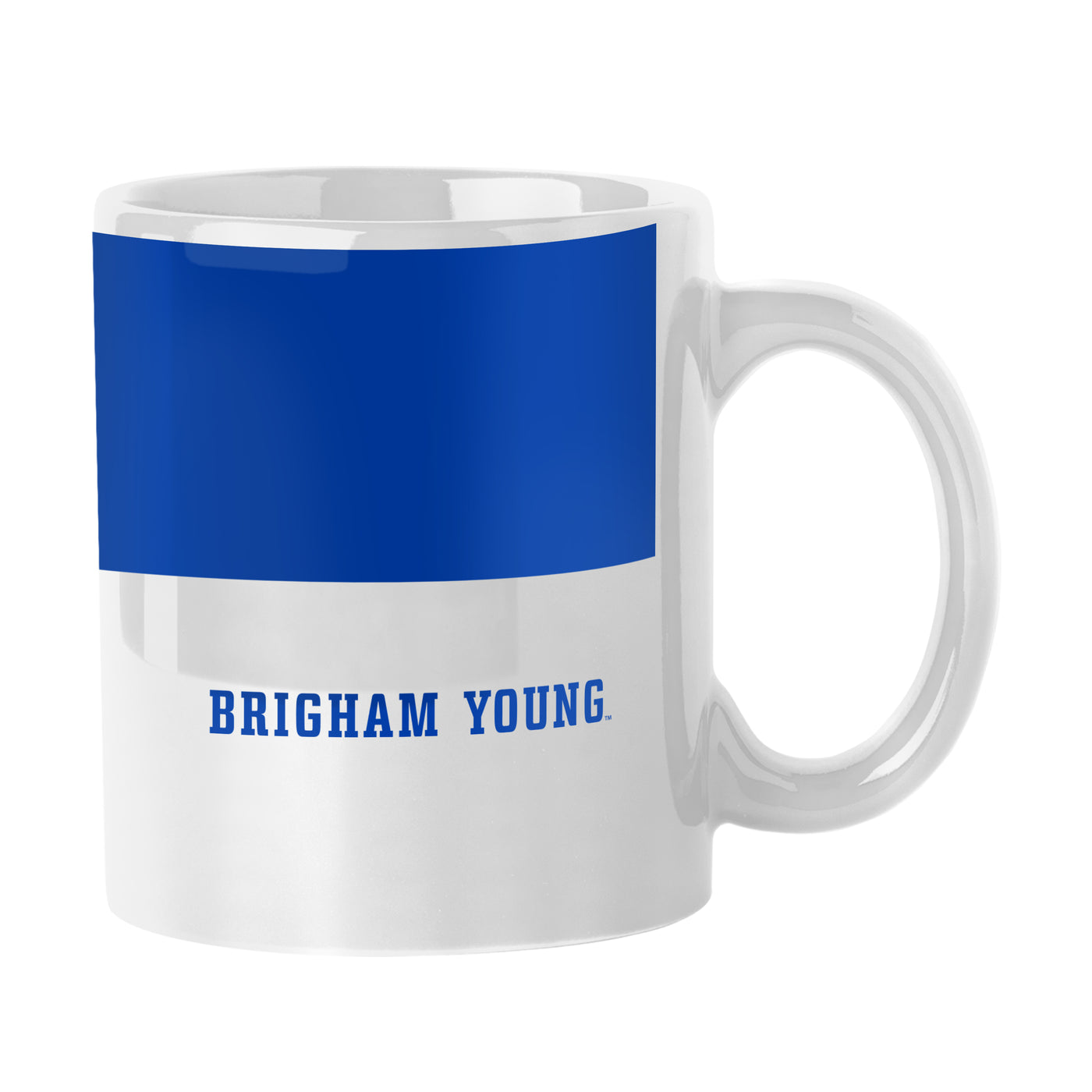 Brigham Young 11oz Colorblock Sublimated Mug