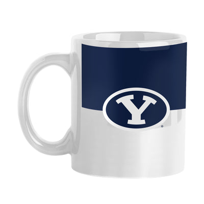 Brigham Young 11oz Colorblock Sublimated Mug