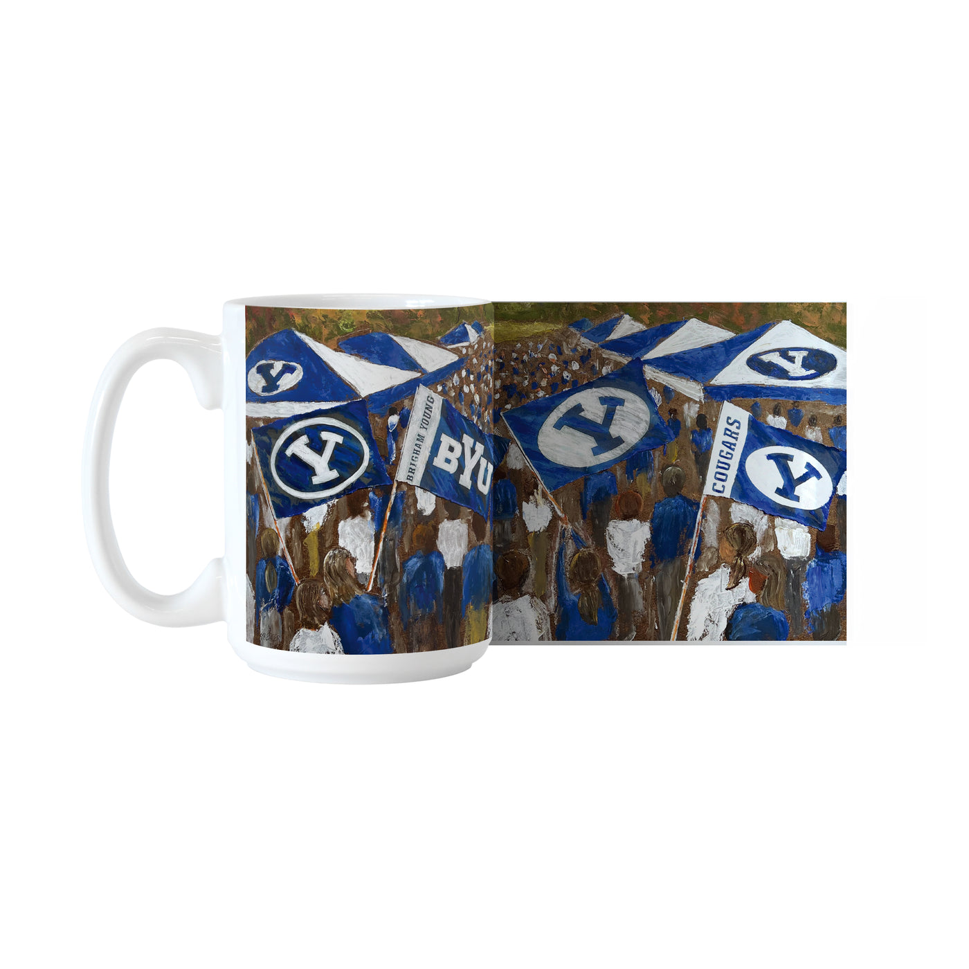 Brigham Young 15oz Collector Sublimated Mug