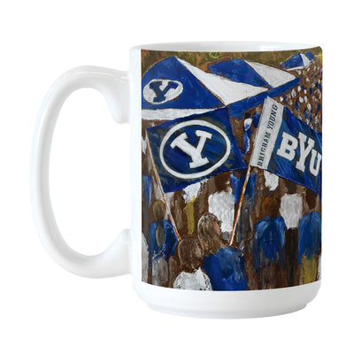 Brigham Young 15oz Collector Sublimated Mug