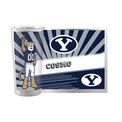 BYU 20oz Mascot Stainless Tumbler