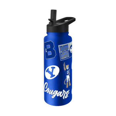 BYU 34oz Dreamweave Quencher Bottle
