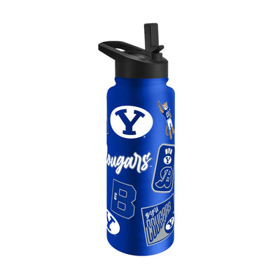 BYU 34oz Dreamweave Quencher Bottle