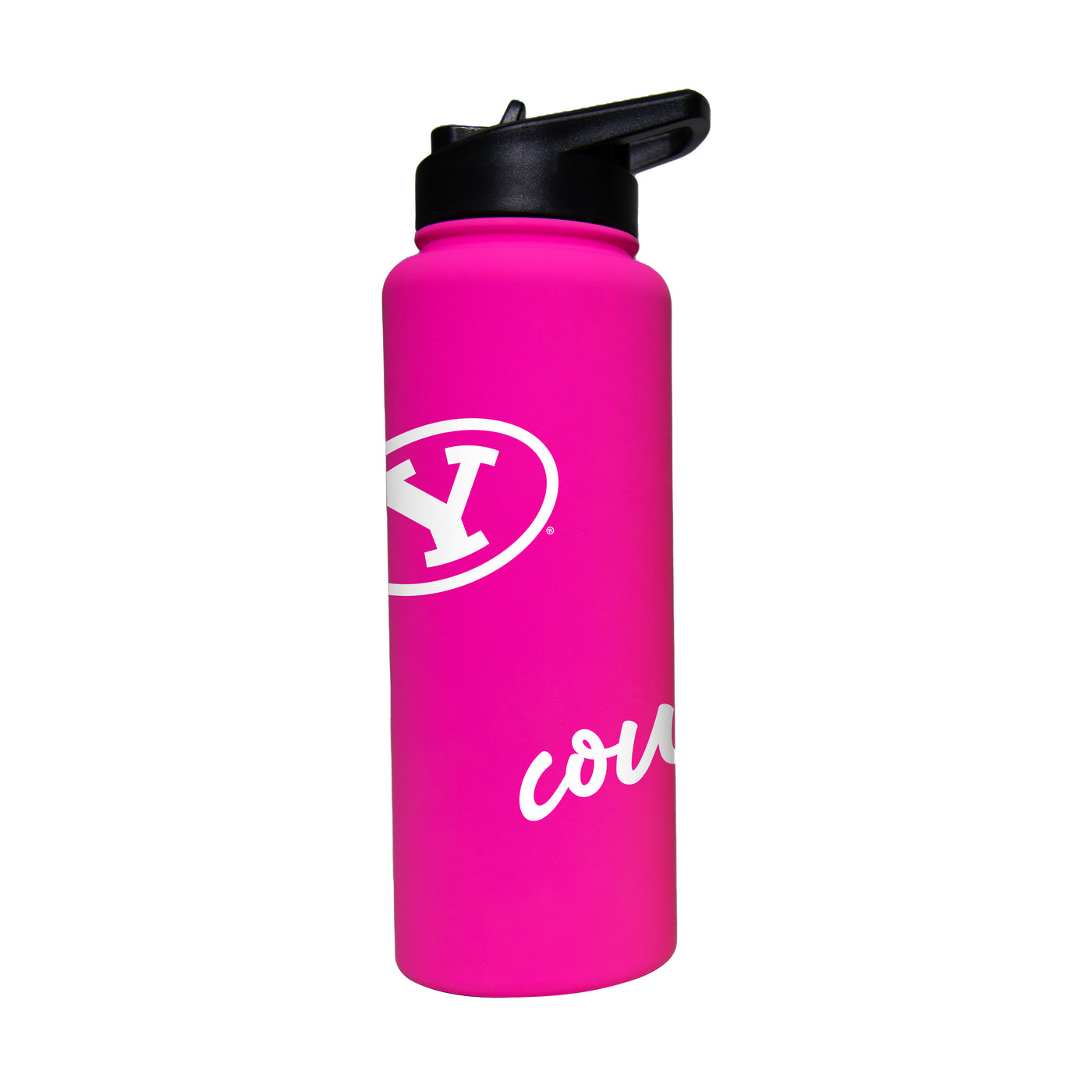 Brigham Young 34oz Electric Bold Soft Touch Quencher